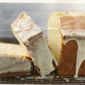 Cream Cheese Pound Cake with Citrus Glaze