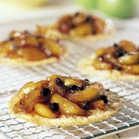 Caramelized Spiced Apple Tartlets