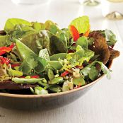 GREEN-Mixed Greens Salad with Hoisin-Sesame Vinaigrette