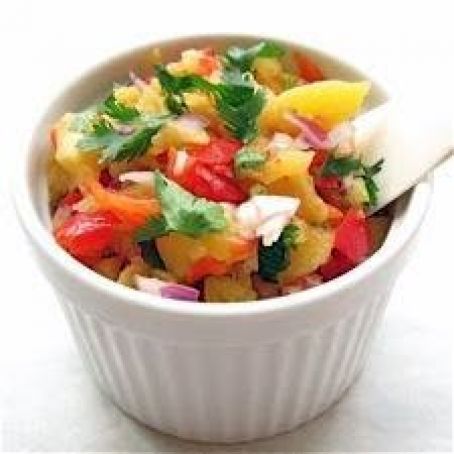 Grilled Pineapple Salsa