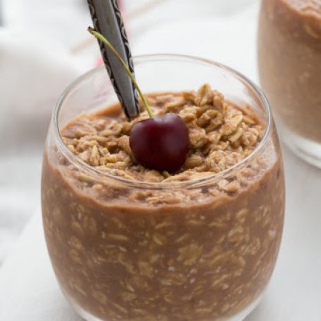 Double-Chocolate Overnight Oats