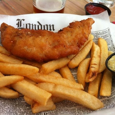 Fish and Chips from Rose and Crown - EPCOT