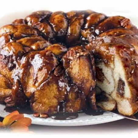 Chocolate Stuffed Sticky Bundt