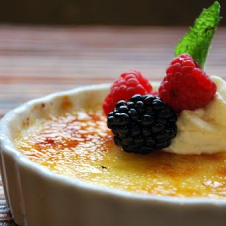 Vanilla Bean Crème Brulee