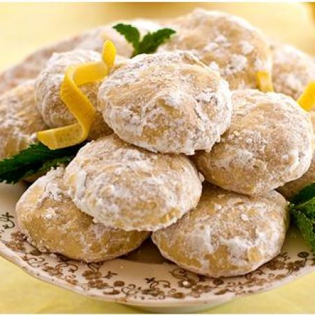 Lemon-Mint Cooler Cookies