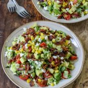 BLT Chopped Salad with Corn, Feta & Avocado