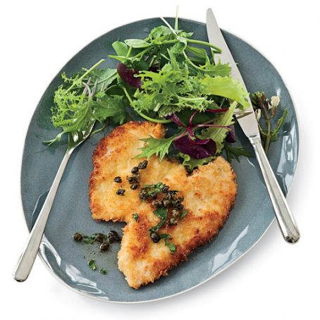 Panko-Coated Chicken Schnitzel