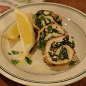 Spinach and Feta Chicken Roulade