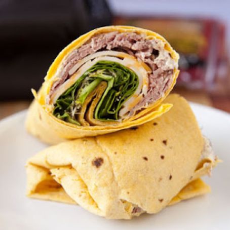 Horseradish Roast Beef Wrap