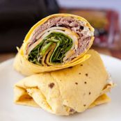 Horseradish Roast Beef Wrap