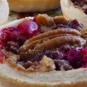 Pecan Cranberry Butter Tarts