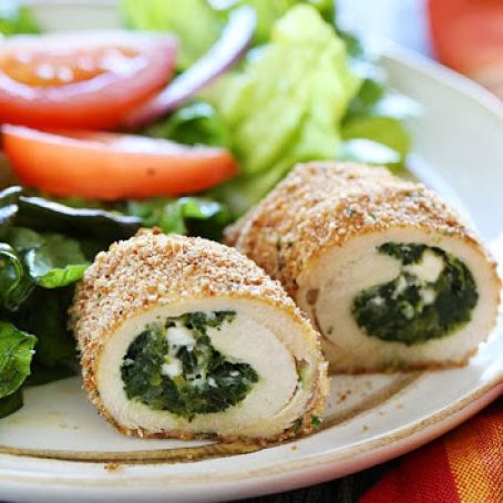 Spinach and Feta Cheese Chicken Breasts