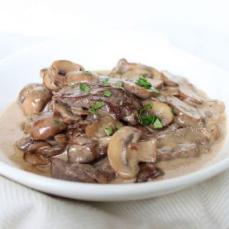 Beef Stroganoff