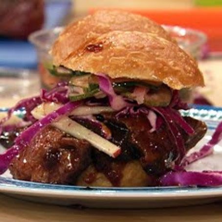 Bourbon Barbeque Sliced Steak Sliders