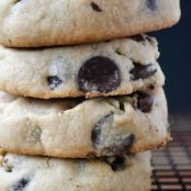 Peanut Butter Chocolate Chip Shortbread Cookies