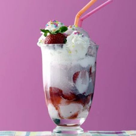 Strawberry Patch float