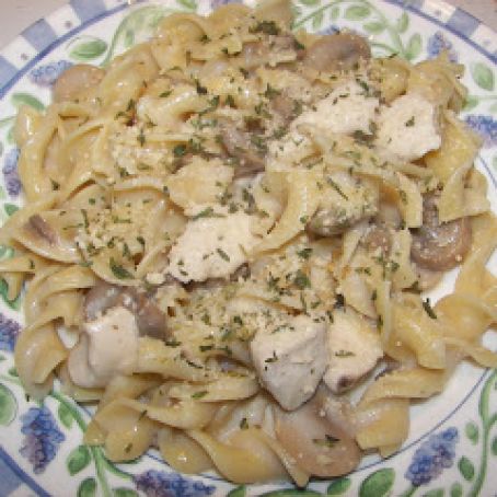 Creamy Chicken Marsala With Noodles