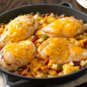 Cheddar Chicken and Potatoes