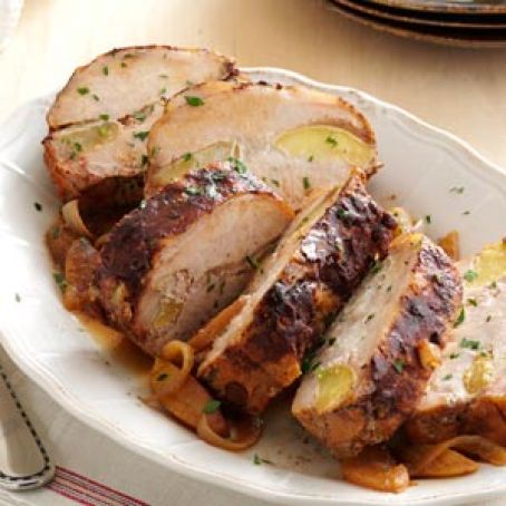 Apple-Cinnamon Pork Loin