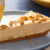 Creamy PB & Banana Pie
