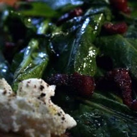 Warm Dandelion Salad