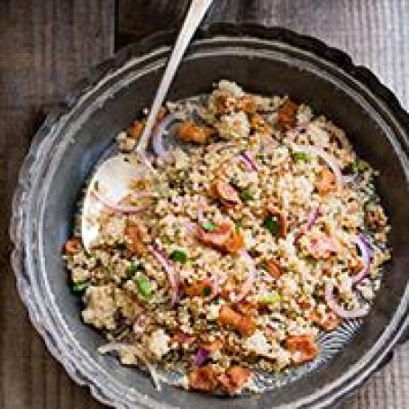 Smoky Quinoa and Bacon Salad