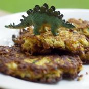 Garlicky Summer Squash Fritters