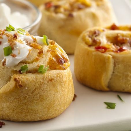 Loaded Potato Pinwheels