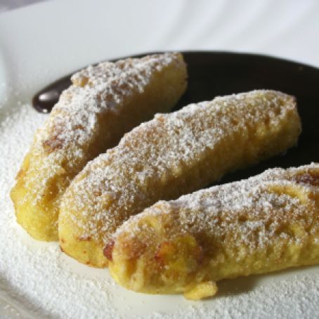 Fried Cinnamon Sugar Bananas
