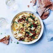 Curried Onion and Cauliflower Hummus