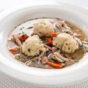 Lighter Chicken and Dumplings