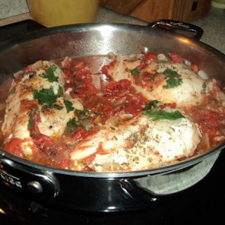 Chicken Sauté Provençale
