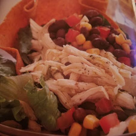 Chicken Tostada Salad