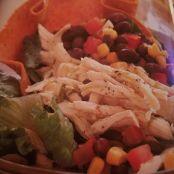 Chicken Tostada Salad