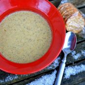 Creamy Roasted Cauliflower and Broccoli Soup