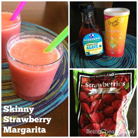 Being Cheap is Easy: MYO Skinny Drinks: Strawberry Margarita