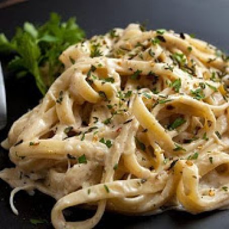 Crab Fettuccine Alfredo