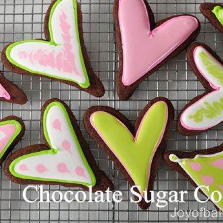 Chocolate Sugar Cookies
