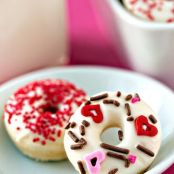 Mini Baked Lemon Donuts