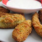 Spicy Fried Pickles