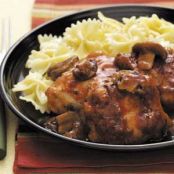 Chicken Merlot with Mushrooms Recipe