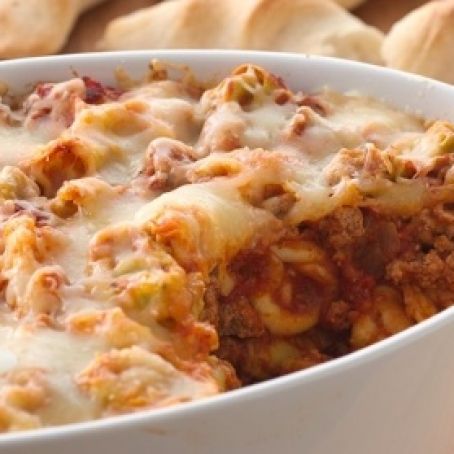 Cheesy Baked Tortellini