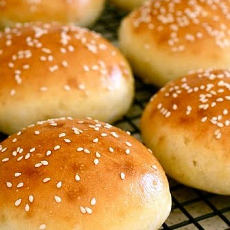 Homemade Hamburger Buns