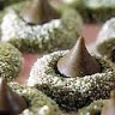 Chocolate Thumbprint Cookies