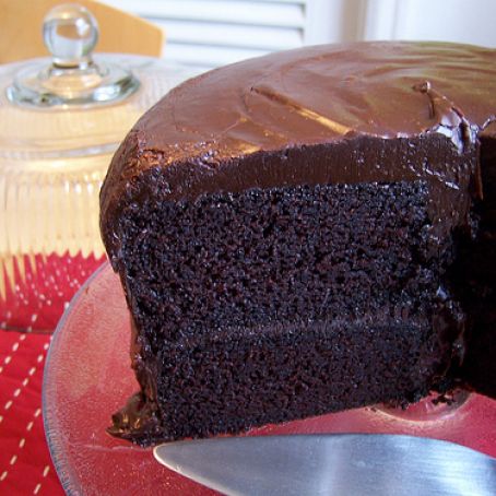 Amazing Chocolate Buttermilk Layer Cake