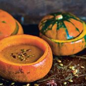 Spicy Pumpkin-Coconut Bisque