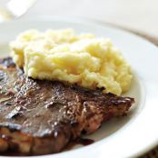 Garlic Parmesan Mashed Potatoes for 2