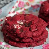 RED VELVET MILKY WAY CAKE COOKIES