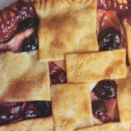 Apple Double Cherry Pie