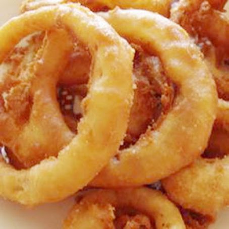 Beer-Batter Onion Rings